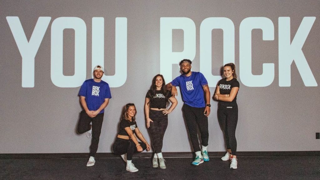 rockbox fitness bowling green staff in front of you rock wall